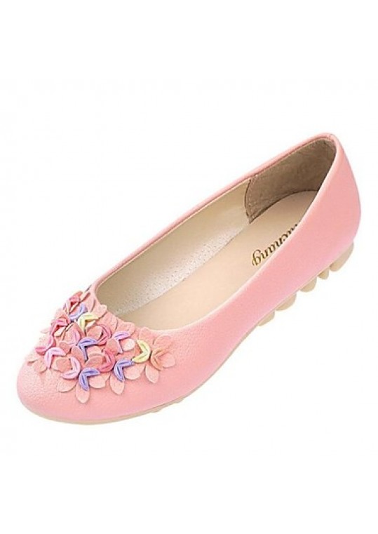 Women's Shoes Patent Leather Flat Heel Round Toe Flats Casual More Colors available