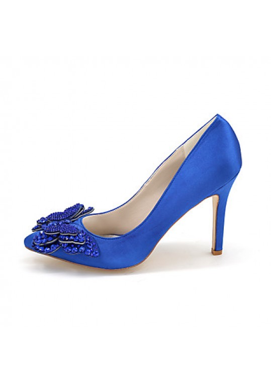 Women's Heels Spring / Summer / Fall Heels / Pointed Toe Silk Wedding / Party & Evening